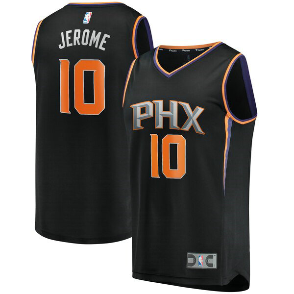 Camiseta Ty Jerome 10 Phoenix Suns Statement Edition Negro Hombre